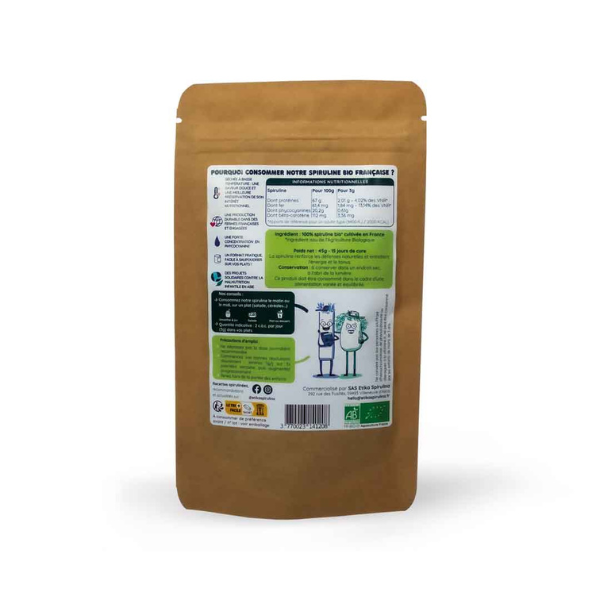 Spiruline bio en paillettes - 2