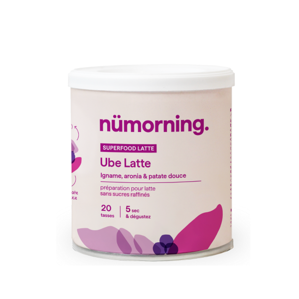 Ube latte (non certifié bio) - 1